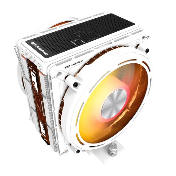 DarkFlash Explore E400 Plus aktív CPU hűtés (fehér) (E400 PLUS WHITE)